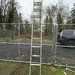 2 Aluminum Ladders – Multi Position + Extension Ladder