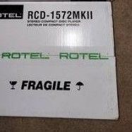 Rotel RA-1592MKII  stereo integrated amplifier/RCD-1572MKII stereo disc player LIKE NEW 