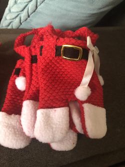 Christmas Silverware holders