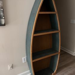 ✨ Canoe Bookshelf – One of a Kind! ✨