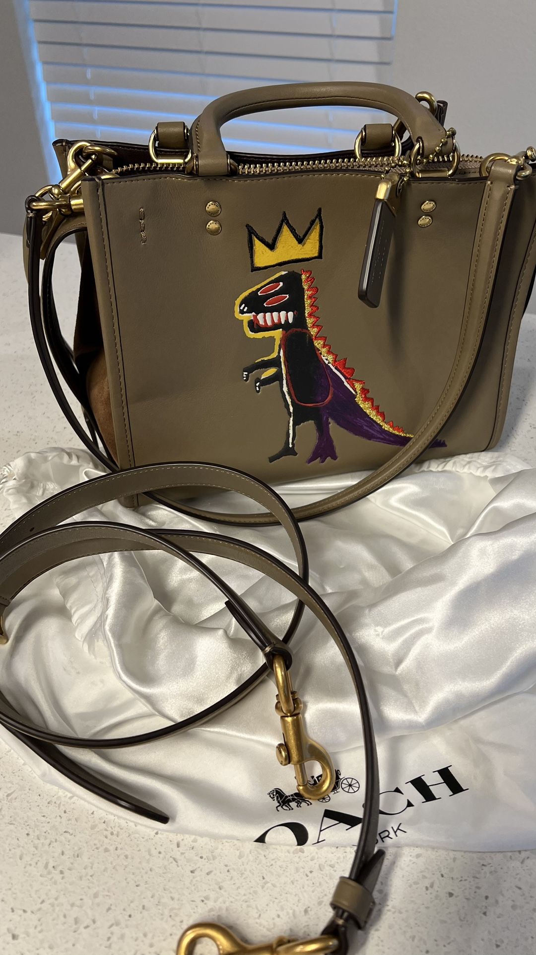 Coach x Jean-Michel Basquiat Rogue 25