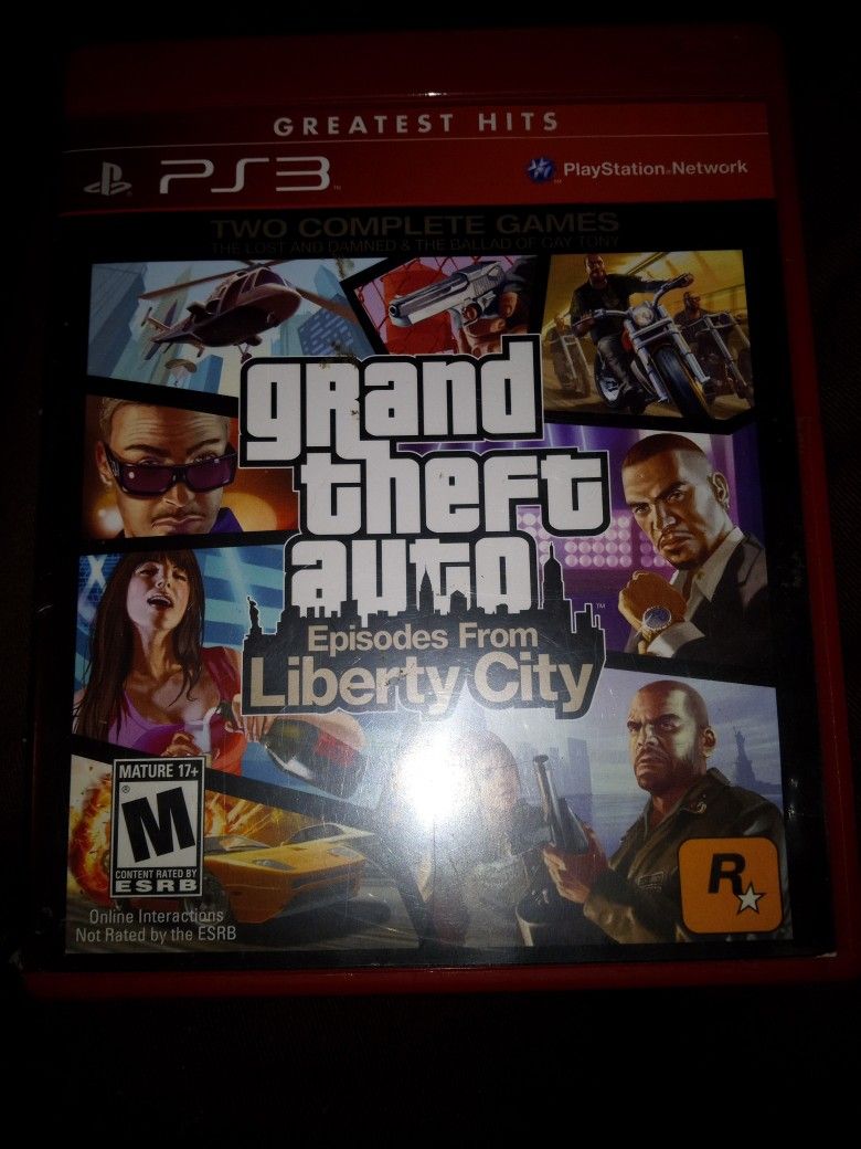 PS3 Grand Theft Auto 2 Complete Game Set