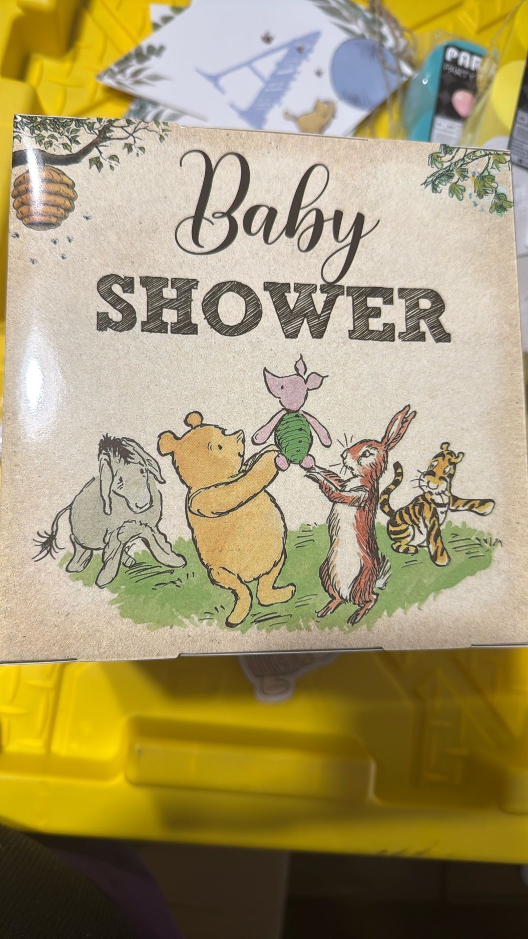 Winnie The Pooh Baby Shower