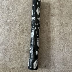 Iwinpros Golf Putter Grip, Black & White, NEW