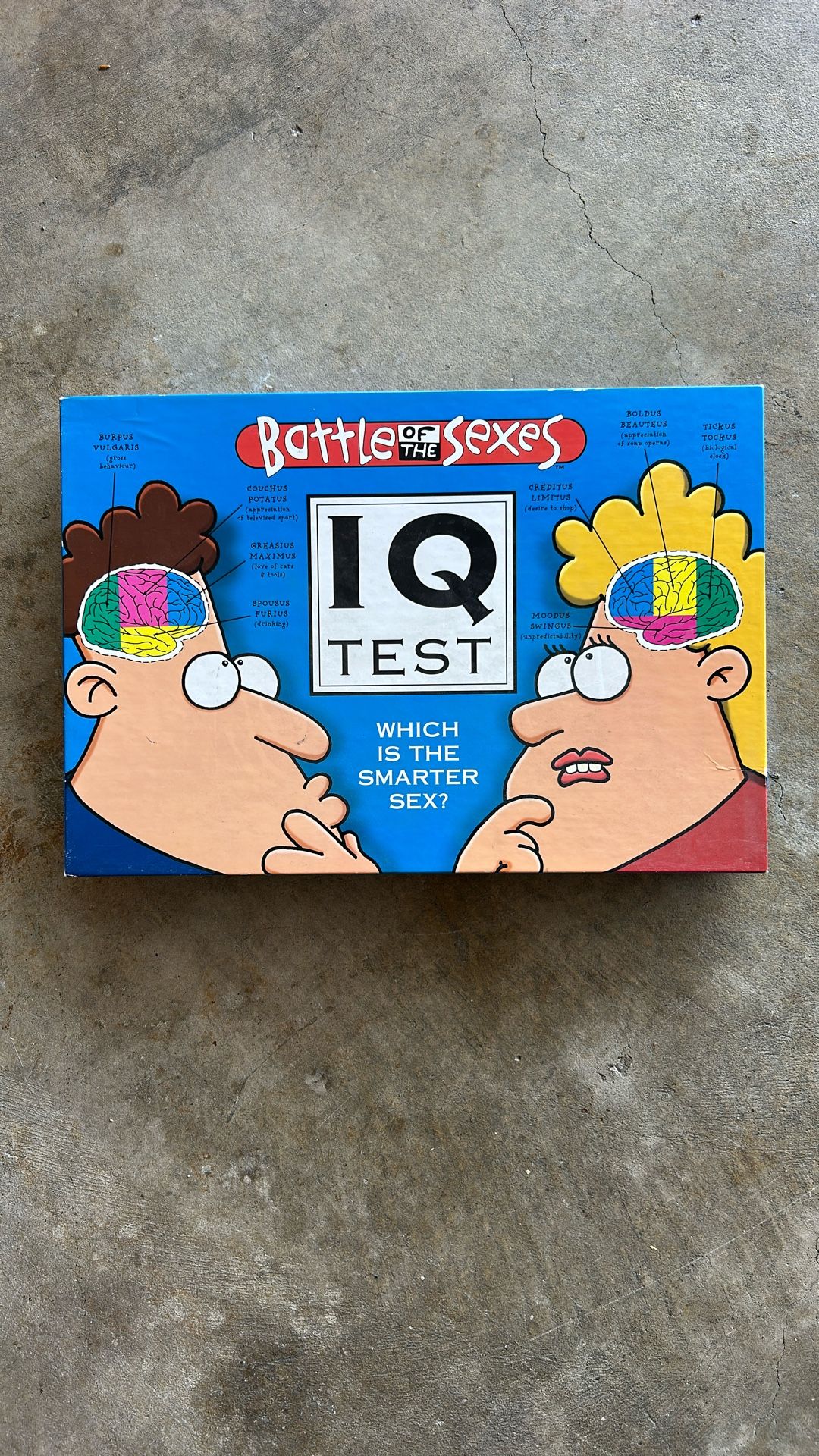 Battle Of The Sexes Board Game