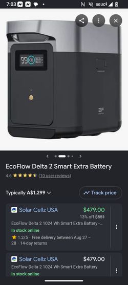 EcoFlow Delta 2 Smart Extra Battery