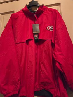 Brand New Men's San Francisco 49ers Dunbrooke Triumph Fleece Full-Zip Jacket