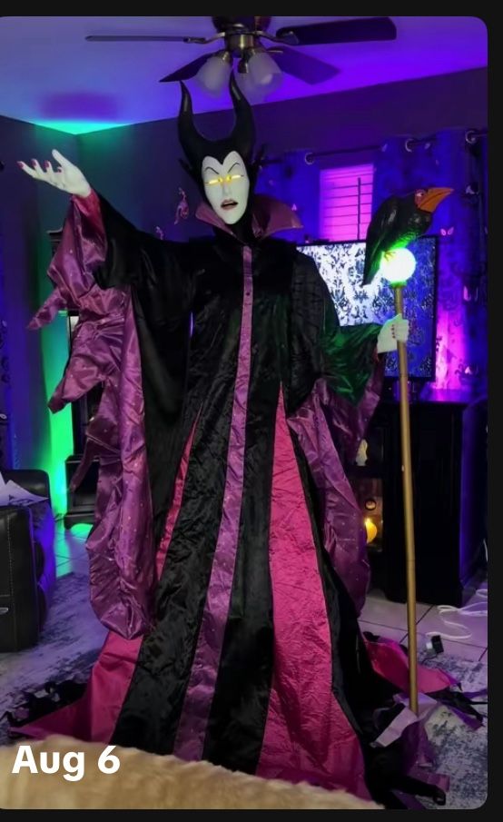 6.5w ft. Animated LED Maleficent