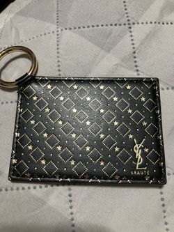YSL Card Holder And Key Ring 