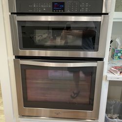 Whirlpool Gold Combination Electric Microwave Wall Oven