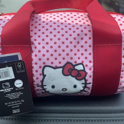 hello kitty mini duffle bag