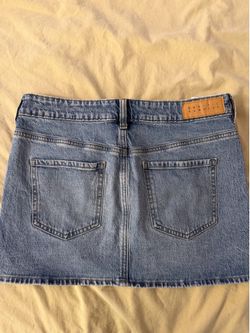 Jean skirt