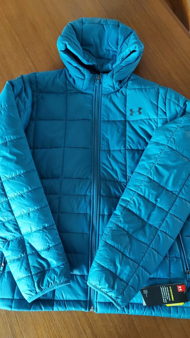 Under Armour Mens Zip Up Puffer Jacket