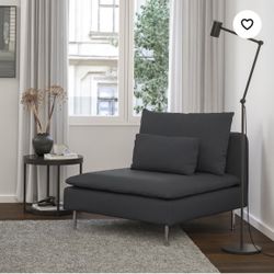 3 PIECES (2 sections, 1 Corner FOR A FULL COUCH) IKEA Grey Sectional Couch