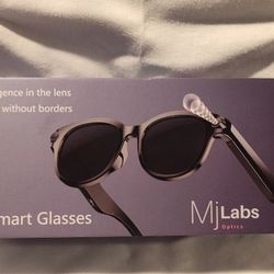 AI Sunglasses New Box Open Never Used