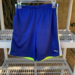 Genuine Puma Athletic Shorts Youth /boys Size 10/12