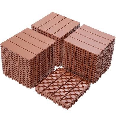 In Box New Deck Tiles Plastic Interlocking Deck Tiles 12