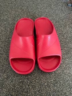 New Authentic Red Jordan Slides Size 7 men’s
