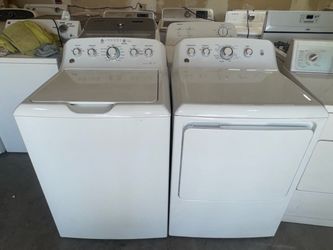 Ge Washer and gas dryer working 3 Month Warranty we Deliver