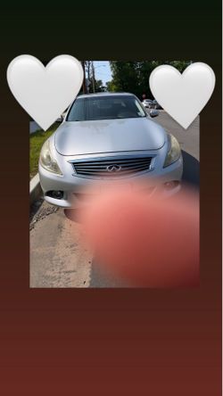 Silver 2012 Infinity G37x Sedan All Wheel Drive