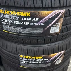 235/35/19 Blackhawk Tires 🛞 $120 Each Tires 