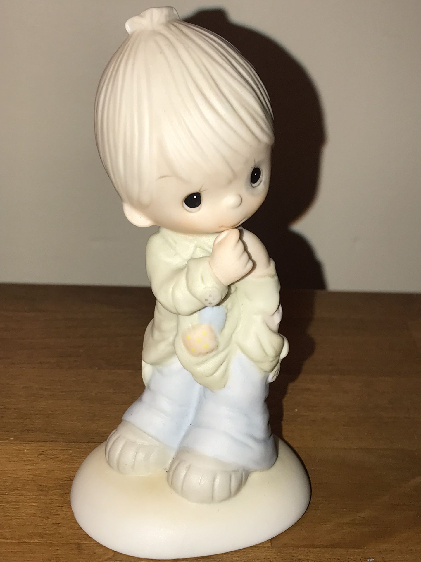 Precious Moments Jonathan & David Smile God Loves You 1977