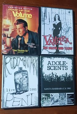 Random Dvd Lot Of 4, Horror, Punk, Indie, Rare