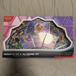 Pokemon Mimikyu Ex & Alcremie EX Box