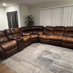 Free Used Leather Couch