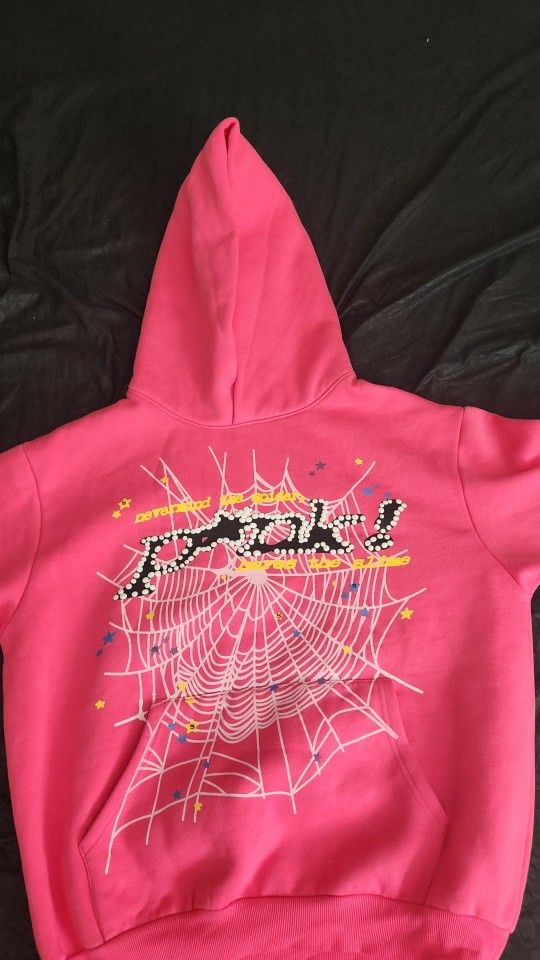 Pink Sp5der Hoodie