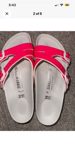 Birkenstocks Neon Pink Brand New Size 7
