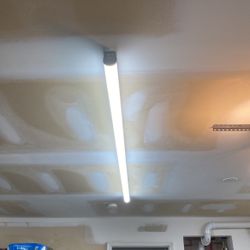 8 ft. 600-Watt Equivalent Integrated LED White MV 10,067 Lumens Linear Strip Light, 5000K 8 ft. 600-Watt Equivalent Integrated LED White MV 10,067 Lumens Linear Strip Light, 5000K