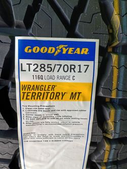LT285/70R17 GOODYEAR TERRITORY M/T