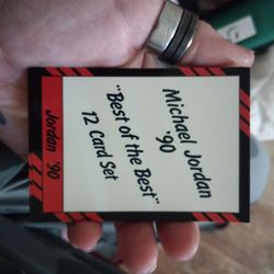 12 card Michael Jordan set