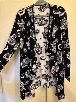 Hot Topic Goth Cardigan