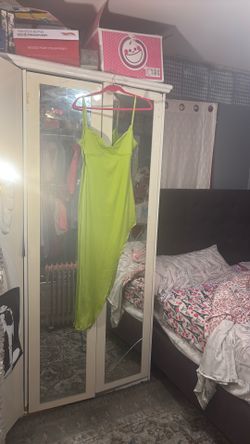 Lime Green Dress Fashion Nova 