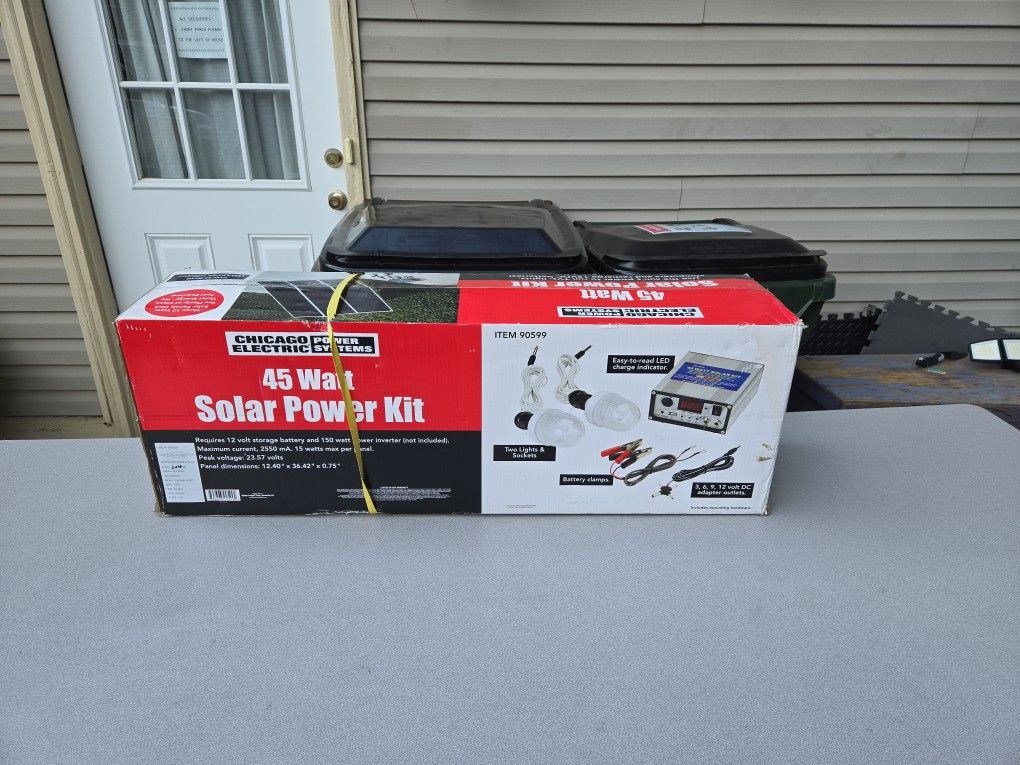 45 Watt Solar Panel NIB