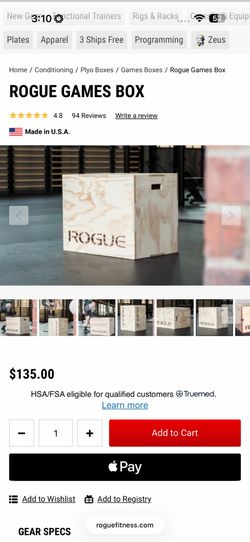 Rogue Games Box Plyo Box