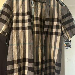 Burberry flannel