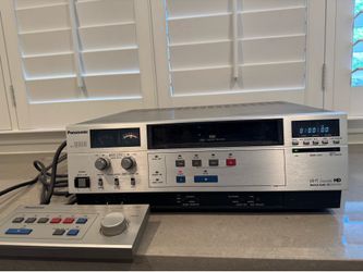 Panasonic AG-6800 Professional VHS Hi-Fi VCR Recorder + AG-A600 Editor Controller LOW HOURS