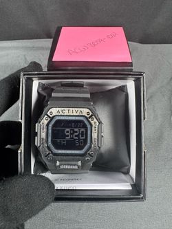 Activa Edge X Invicta Digital Unisex Watch - 39.5mm, Black (ACW8059-001)