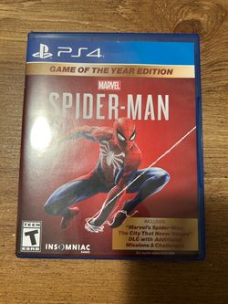 Marvel Spider-Man PlayStation 4 Game