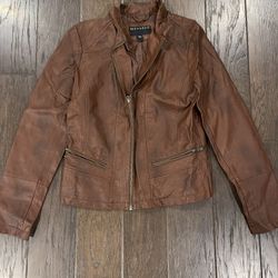 Women’s Faux Leather Jacket