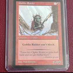 Goblin Raider Portal Second Age Magic The Gathering 