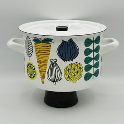 Vintage Finel Arabia Finland Enamel Vegeta Sauce