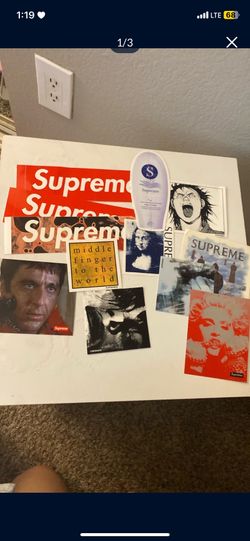 supreme sticker lot