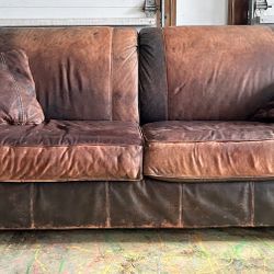 Leather Couch 
