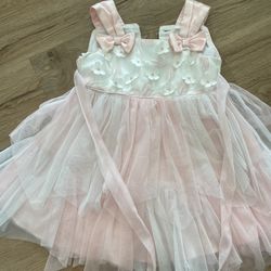 Size 2 Pink Princess Easter Dress With 2 Free Tutu Skirts