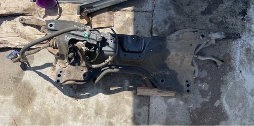 Ek subframe with power rack