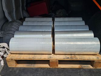 10 rolls of shrink Wrap 19x5000 feet super xxxl rolls